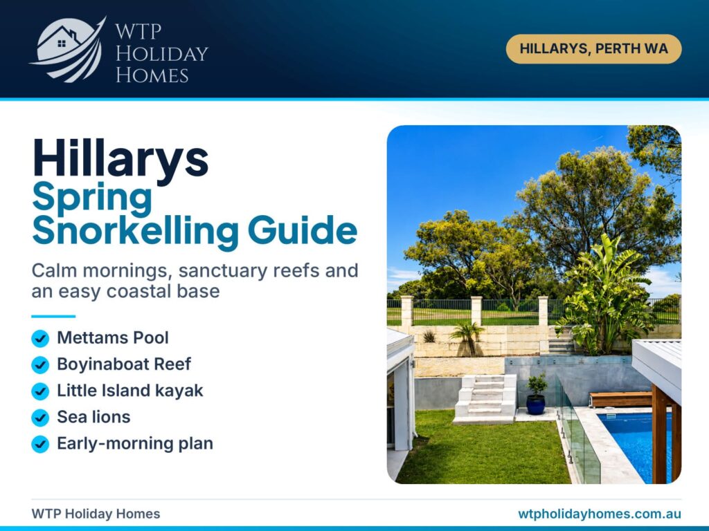 Hillarys snorkelling guide cover for Marmion Marine Park on Perth's Sunset Coast